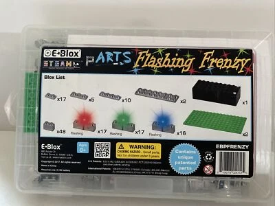 E-Blox Power - Flashing Frenzy Kit LED Light Includes Bonus Extra Battery Box - Image 1 of 4