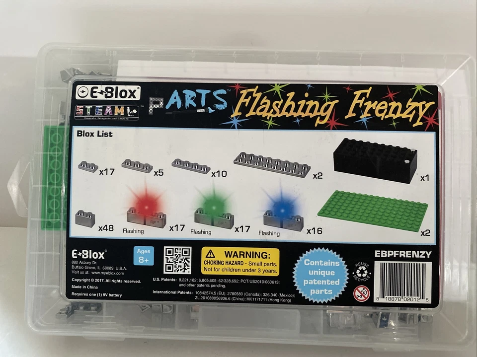 E-Blox Power - Kit Frenesí Intermitente Luz LED Incluye Caja de Batería Extra Extra Extra Extra Foto 1 de 4