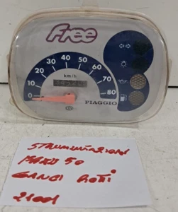 STRUMENTAZIONE CONTACHILOMETRI PIAGGIO FREE 50 2T 1999 2002 GANCI ROTTI!! VEDI📷 - Foto 1 di 11