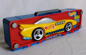 Mattel Hot Wheels 6 Car Carry Case w/Handle Splittin' Image ll Red Blue Yellow - Picture 1 of 19