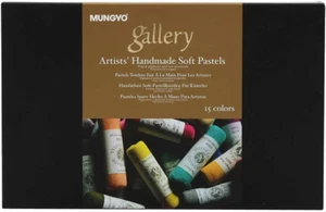 MPHM-15 Galerie Künstlerhandgemachte weiche Pastelle, 15er Set, handgerollte Pastelle i - Bild 1 von 12