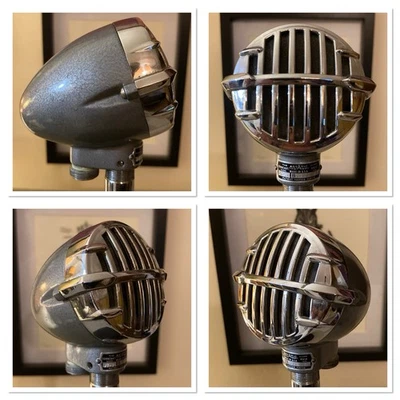 Vintage 40er Astatic JT30 HOT SHURE 99B86 CM BULLET HARMONICA MIKROFON HARP MIC USA - Bild 1 von 4