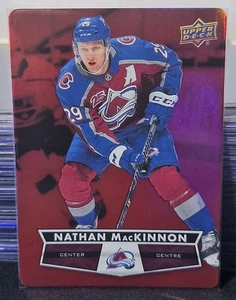 21-22 Tim Horton's Nathan Mackinnon 🚨🚨🚨 Red Die-Cut - Picture 1 of 2
