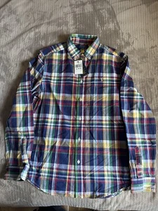 NWT Polo Ralph Lauren Plaid Multi color Button Down Shirt Size XL MSRP $125 - Picture 1 of 8