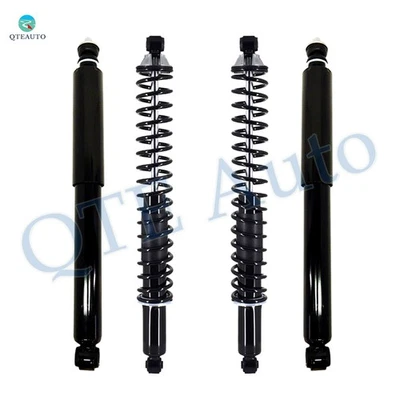 Set of 4 Front Shock Absorber-Rear Complete Shock For 1990-1996 Ford F-150 4WD - Image 1 of 4