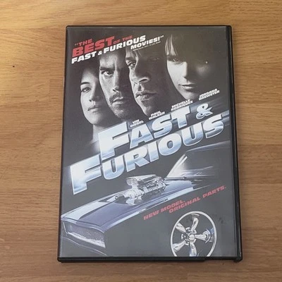 Fast & Furious (DVD, 2009, Widescreen) Paul Walker Vin Diesel -- - Image 1 of 2