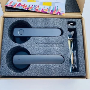 Tuya Smart Lock – Fingerprint + App + Keypad Door Handle | Wi-Fi/Bluetooth Entry - Picture 1 of 3