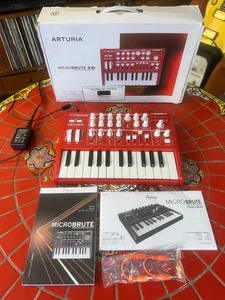 Arturia MicroBrute Red Limited Edition Synthesizer - Picture 1 of 6