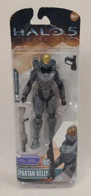 Halo 5 Guardians Spartan Kelly Action Figure Grey Series 1 McFarlane Toys 2015 - Image 1 of 4