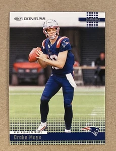 Tarjeta de novato Drake Maye 2004 retro Panini Donruss 2024 #21 RC Patriots - Imagen 1 de 2