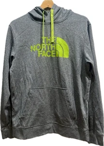 North Face Hoodie Herren mittelgrau Pullover Kapuzenpullover Outdoor Logo - Bild 1 von 5