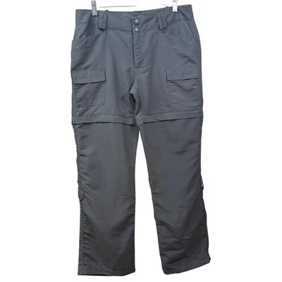 Pantalones de senderismo convertibles The North Face para mujer UPF 30 gris asfalto talla 10 nuevos Foto 1 de 4