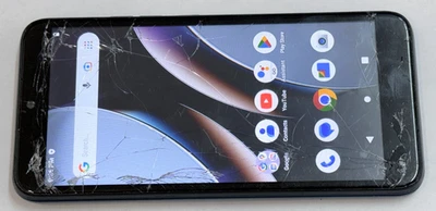 BLU J8L (J0170UU) 16GB (GSM) Dual SIM Smart Phone *CRACKED SCREEN  *PARTS ONLY* - Image 1 of 4