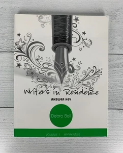 Writers in Residence Volume 1 Answer Key Paperback Book Homeschool School NEW - Picture 1 of 12
