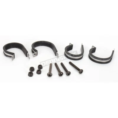 JUEGO DE HERRAJES CAN AM COMMANDER MAVERICK PARABRISAS 2" 4 ABRAZADERAS MONTAJE EN JAULA ANTIVUELCO Foto 1 de 2