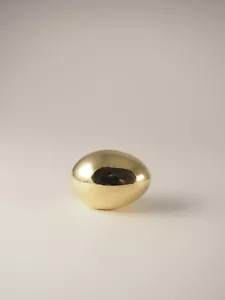 Carl Auböck Messing Paperweight Egg #4867 Wien brass mid century design object - Bild 1 von 4