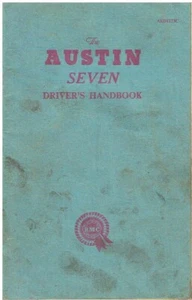 AUSTIN SEVEN (MINI SHAPE) SALOON ORIGINAL 1960 OWNERS INSTRUCTION HANDBOOK - Picture 1 of 1
