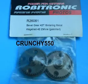 Robitronic Racing Parts Protos Buggy Bevel Gear 42T #R26061 Vintage RC - Picture 1 of 1