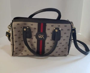 BOLSO DE MANO VINTAGE EURO 1985 HYUK TRADING PARA MUJER LOGOTIPO CARTERA MARRÓN 11"X 7" X 4" - Imagen 1 de 11