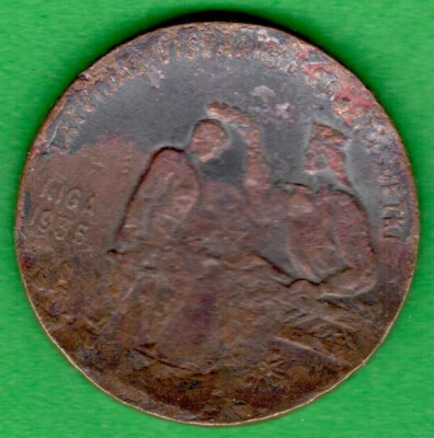 Latvia RIGA 1935 Bronze Medal 4408 - Image 1 of 2