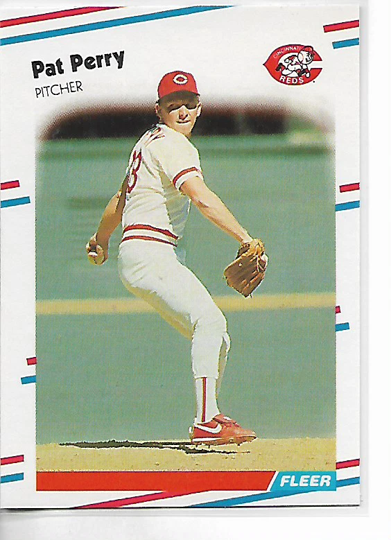 1988 Fleer Pat Perry Card - Image 1 of 1