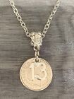 13th Birthday Polished 2011 Coin & Charm Necklace In Gift Bag
