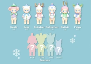 Auténtica Mini Figura Sonny Angel 2023 Winter Wonderland Caja Ciega Confirmada LO ÚLTIMO - Imagen 1 de 19