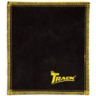 New TRACK Leather Shammy Pad BLACK/YELLOW Removes Oil