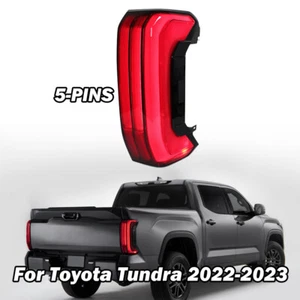 5 Pins Right Side Fits For Toyota Tundra 2022 2023 2024 LED Tail Light Rear Lamp - Picture 1 of 11