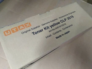 UTAX Toner Yellow CLP 3516 Toner Kit 4451610016 Original Japan - Picture 1 of 1