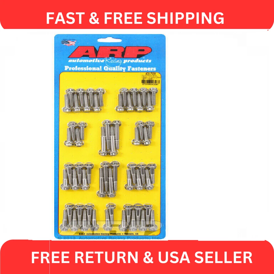 ARP 400-7533 полированный Duramax 6,6 л LBZ/LLY/LML/LMM 12pt крышка клапана болт набор - Изображение 1 из 2