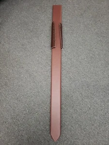 Leather Wrapped Medieval Viking Sword Scabbard with String Lace Shoulder Base - Picture 1 of 1