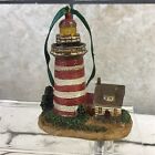 Ornement de Noël phare nautique côtier collection décoration de vacances vintage