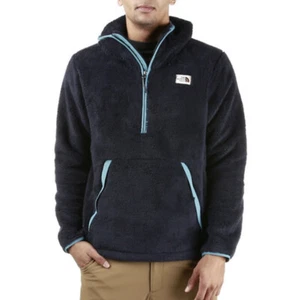 The North Face Men's Campshire Pullover Hoodie Aviator Navy / Storm Blue Small - Picture 1 of 3