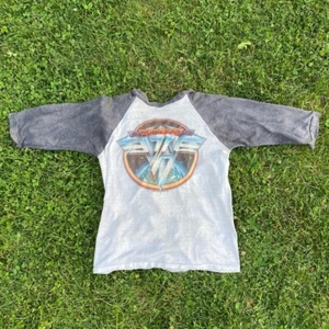 Van Halen Vintage T Shirt 1979 Tour Xtra SM Baseball T Shirt Rock N Roll 1970s - Picture 1 of 4