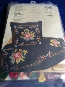 DMC Table Runner in satin stitch Kit Embroidery long stitch New - Picture 1 of 10