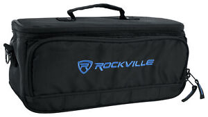 Rockville MB147 DJ Gig Bag Case w/ 13" Laptop Pocket Fits Korg nanoKEY2 White