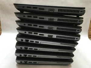 HP ProBook 640 G1 Lot of 8 Missing Most Components All Power On For Parts- FT - Picture 1 of 10