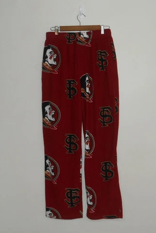 Florida State University Seminoles NCAA Sleepwear Fleece Pajama Pants Size M Cover