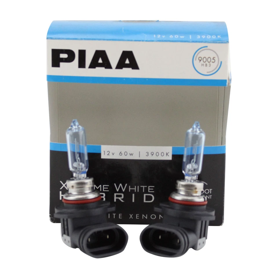 PIAA 23-10195 Pack of 2 HB3 9005 Xtreme White Hybrid 12V 60W Light Bulbs - Image 1 of 4