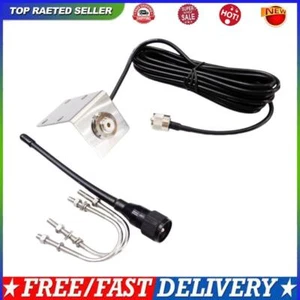 156-163Mhz VHF Marine Antenna with 5M/16.4ft RG-58 Cable Boat Antenna for Boat - Zdjęcie 1 z 12