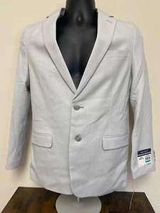 Nautica Big Boys Gray Pindot 2 Piece Button Close Suit Set NWD (Missing Pants) - Picture 1 of 5