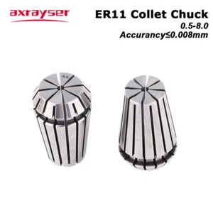 ER11 Mandrino a Pinza 0,5-8 mm Staffa per Mandrino a Pinza Utensile Fresa Porta Utensili - Foto 1 di 6
