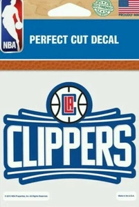 L.A. Los Angeles LA Clippers New Logo 4x4 Perfect Cut Car Decal See Description  - Picture 1 of 1