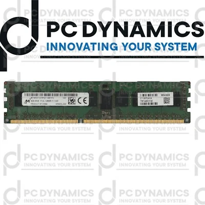 2 X MT18KSF1G72PDZ-1G6 - Micron 8 GB DDR3-1600 RDIMM PC3L-12800R 2Rx8 RAM server - Immagine 1 di 2