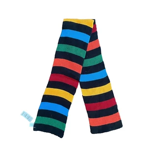 THE CHILDRENS PLACE Unisex Boy Girl Striped Colorful Knit Winter Scarf 46X6" NEW - Picture 1 of 5