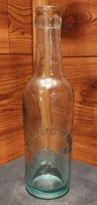 BOTELLA DE REFRESCO DE VIDRIO ARLEN & INGWERSEN CLINTON, IOWA CIRCA 1900 - Imagen 1 de 9