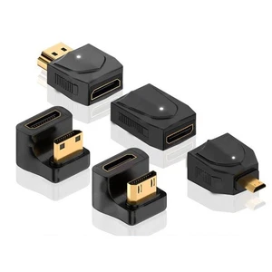 MINI HDMI To HDMI Adapter Converter Video Player HD 1080P 2K 4K 60HZ For MINI-wf - Afbeelding 1 van 16
