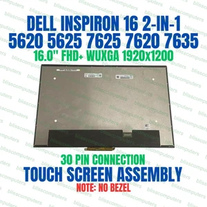 B160UAN02.H EDP 40 Pin Touch 1920x1200 Dell Inspiron 16 7620 2-in-1 - Picture 1 of 7