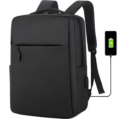 15,6" Laptop-Rucksack, wasserdicht, USB-Anschluss, Laptop - Bild 1 von 4